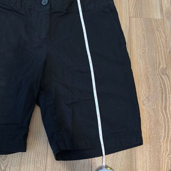 Ann Taylor Loft Black Bermuda Shorts Size 6 - Picture 4 of 6